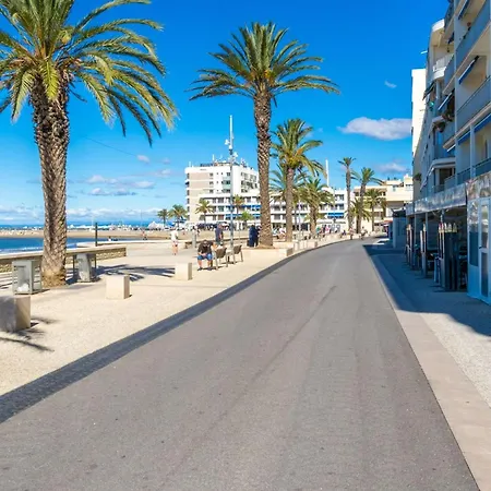 Avec Terrasse, Piscine, Parking Et Clim Au Grau-du-roi - Fr-1-307-256 Lejlighed